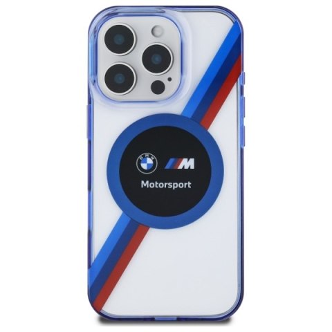 BMW BMHMP16L23HTPUT iPhone 16 Pro 6.3" przezroczysty/transparent hardcase Motosport IML Circle MagSafe