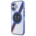 BMW BMHMP16S23HTPUT iPhone 16 6.1" przezroczysty/transparent hardcase Motosport IML Circle MagSafe