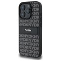 DKNY DKHCP16XPRTHSLK iPhone 16 Pro Max 6.9" czarny/black hardcase Texture Pattern Tonal Stripe