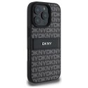 DKNY DKHCP16XPRTHSLK iPhone 16 Pro Max 6.9" czarny/black hardcase Texture Pattern Tonal Stripe