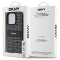 DKNY DKHCP16LPRTHSLK iPhone 16 Pro 6.3" czarny/black hardcase Texture Pattern Tonal Stripe