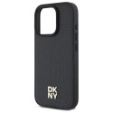 DKNY DKHMP16LPSHRPSK iPhone 16 Pro 6.3" hardcase czarny/black Repeat Pattern Stack Logo MagSafe