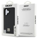 DKNY DKHMP16SPSHRPSK iPhone 16 6.1" hardcase czarny/black Repeat Pattern Stack Logo MagSafe