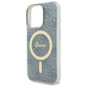 Guess GUHMP16XH4STB iPhone 16 Pro Max 6.9" niebieski/blue hardcase IML 4G MagSafe