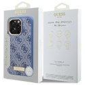 Guess GUHMP16XU4GPRB iPhone 16 Pro Max 6.9" niebieski/blue hardcase 4G Logo Plate MagSafe