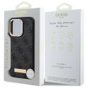 Guess GUHMP16XU4GPRK iPhone 16 Pro Max 6.9" czarny/black hardcase 4G Logo Plate MagSafe