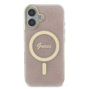 Guess GUHMP16MH4STP iPhone 16 Plus 6.7" różowy/pink hardcase IML 4G MagSafe