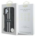 Guess GUHMP16SP4RPSK iPhone 16 6.1" czarny/black hardcase 4G Printed Stripes MagSafe