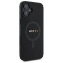 Guess GUHMP16SPSAHMCK iPhone 16 6.1" czarny/black hardcase Saffiano Classic Logo MagSafe