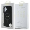 Guess GUHMP16SPSAHMCK iPhone 16 6.1" czarny/black hardcase Saffiano Classic Logo MagSafe