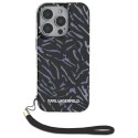 Karl Lagerfeld KLHCP16XHZBPKCCU iPhone 16 Pro Max 6.9" fioletowy/purple Zebra With Cord