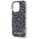 Karl Lagerfeld KLHCP16XHZBPKCCU iPhone 16 Pro Max 6.9" fioletowy/purple Zebra With Cord