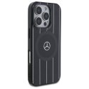 Mercedes MEHMP16X23HRSK iPhone 16 Pro Max 6.9" czarny/black hardcase MB Double Layer Crossed Lines MagSafe