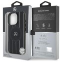 Mercedes MEHMP16X23HRSK iPhone 16 Pro Max 6.9" czarny/black hardcase MB Double Layer Crossed Lines MagSafe