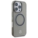 Mercedes MEHMP16X23HUOSK iPhone 16 Pro Max 6.9" czarny/black hardcase Silver Ring MagSafe