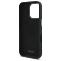 DKNY DKHCP16XSMCBSK iPhone 16 Pro Max 6.9" czarny/black hardcase Liquid Silicone Metal Logo