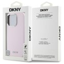 DKNY DKHMP16XSMCHLP iPhone 16 Pro Max 6.9" różowy/pink hardcase Liquid Silicone Small Metal Logo MagSafe