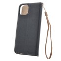 Etui Smart Fancy do iPhone 16 Plus 6,7" czarno-złote