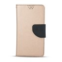 Etui Smart Fancy do iPhone 16 Plus 6,7" złoto-czarne
