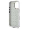 Guess GUHCP16SM4DGPH iPhone 16 6.1" biały/white hardcase Silicone Logo Strass 4G