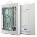 Guess GUHMP16XHGCRELSA iPhone 16 Pro Max 6.9" zielony/green hardcase hardcase IML Glitter With Pearl Strap MagSafe