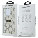 Karl Lagerfeld KLHCP16XHKLPKHT iPhone 16 Pro Max 6.9" przezroczysty/transparent hardcase IML Karl Head Electroplated