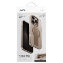 UNIQ etui Heldro Max iPhone 16 Pro 6.3" Magclick Charging złoty/taupe gold