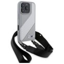 BMW BMHCP16X23PSCCG iPhone 16 Pro Max 6.9" szary/grey hardcase M Edition Carbon Stripe & Strap