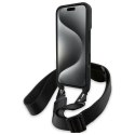 BMW BMHCP16S23PSCCK iPhone 16 6.1" czarny/black hardcase M Edition Carbon Stripe & Strap