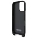 BMW BMHCP16S23PSCCK iPhone 16 6.1" czarny/black hardcase M Edition Carbon Stripe & Strap