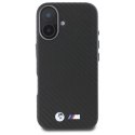 BMW BMHCP16S23PUFWC iPhone 16 6.1" czarny/black hardcase Carbon Wrapped Metal