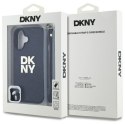 DKNY DKHCP16SPBSWSK iPhone 16 6.1" czarny/black hardcase Wrist Strap Stock Logo