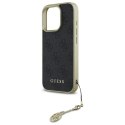 Guess GUHCP16XGF4GGR iPhone 16 Pro Max 6.9" czarny/black hardcase 4G Charms Collection