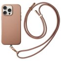 UNIQ etui Coehl Muse iPhone 16 Pro 6.3" Magnetic Charging dusty nude