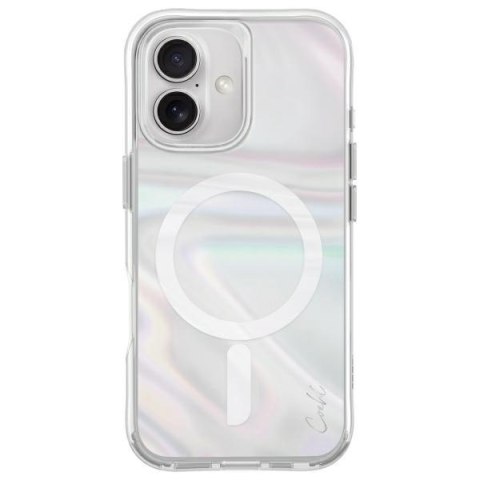 UNIQ etui Coehl Savon iPhone 16 6.1" Magnetic Charging bubble prism