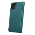 Etui Smart Classic do iPhone 16 6,1" ciemnozielone