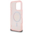 Guess GUHMP16XHFGEREP iPhone 16 Pro Max 6.9" różowy/pink hardcase IML Glitter Circle MagSafe