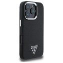 Guess GUHMP16XPGTSPSK iPhone 16 Pro Max 6.3" czarny/black hardcase Grained Triangle MagSafe