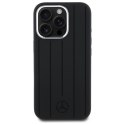Mercedes MEHMP16X23SUVSK iPhone 16 Pro Max 6.9" czarny/black hardcase Silicone Vertical Tonal Stripes MagSafe