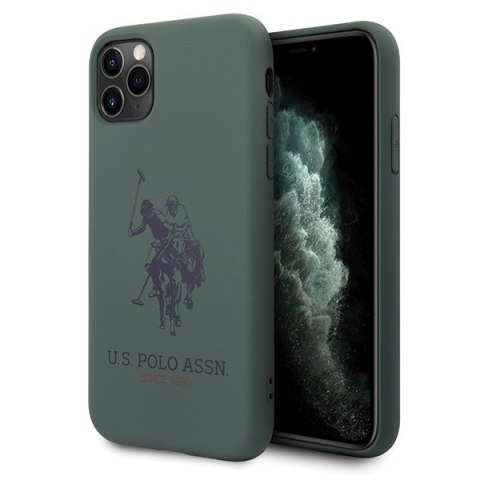 US Polo USHCN58SLHRGN iPhone 11 Pro zielony/green Silicone Collection