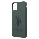 US Polo USHCN58SLHRGN iPhone 11 Pro zielony/green Silicone Collection