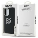 DKNY DKHCP16SSMCBSK iPhone 16 6.1" czarny/black hardcase Liquid Silicone Metal Logo