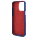 Mercedes MEHMP16X23SUMRV iPhone 16 Pro Max 6.9" granatowy/navy hardcase Silicone Red Stripe MagSafe
