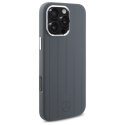 Mercedes MEHMP16X23SUVSA iPhone 16 Pro Max 6.9" szary/grey hardcase Silicone Vertical Tonal Stripes MagSafe