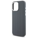 Mercedes MEHMP16X23SUVSA iPhone 16 Pro Max 6.9" szary/grey hardcase Silicone Vertical Tonal Stripes MagSafe