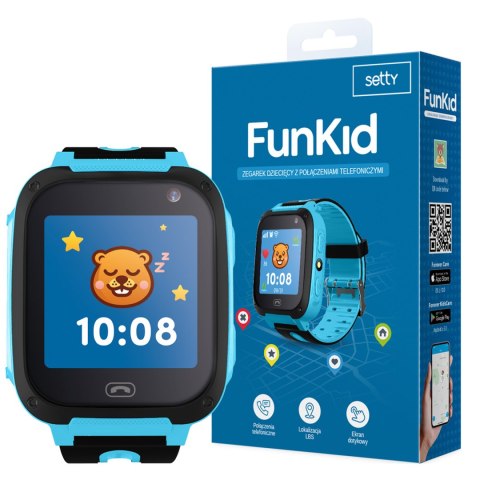 Smartwatch dziecięcy LBS Setty FunKid SD-100 niebieski