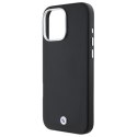 BMW nakładka do iPhone 16 Pro Max 6,9" BMHMP16X23PUFWK Hardcase Sign Full Wrapped Metal MagSafe czarna