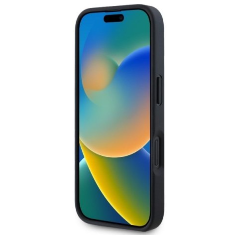 BMW nakładka do iPhone 16 Pro Max 6,9" BMHMP16X23PUTRA Hardcase M Meshed Tricolor Stripes MagSafe antracyt