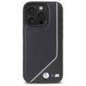 BMW BMHMP16X23PUCPK iPhone 16 Pro Max 6.9" czarny/black hardcase M Perforated Twisted Line MagSafe