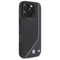 BMW BMHMP16X23PUCPK iPhone 16 Pro Max 6.9" czarny/black hardcase M Perforated Twisted Line MagSafe